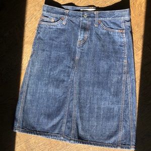 Gap denim skirt